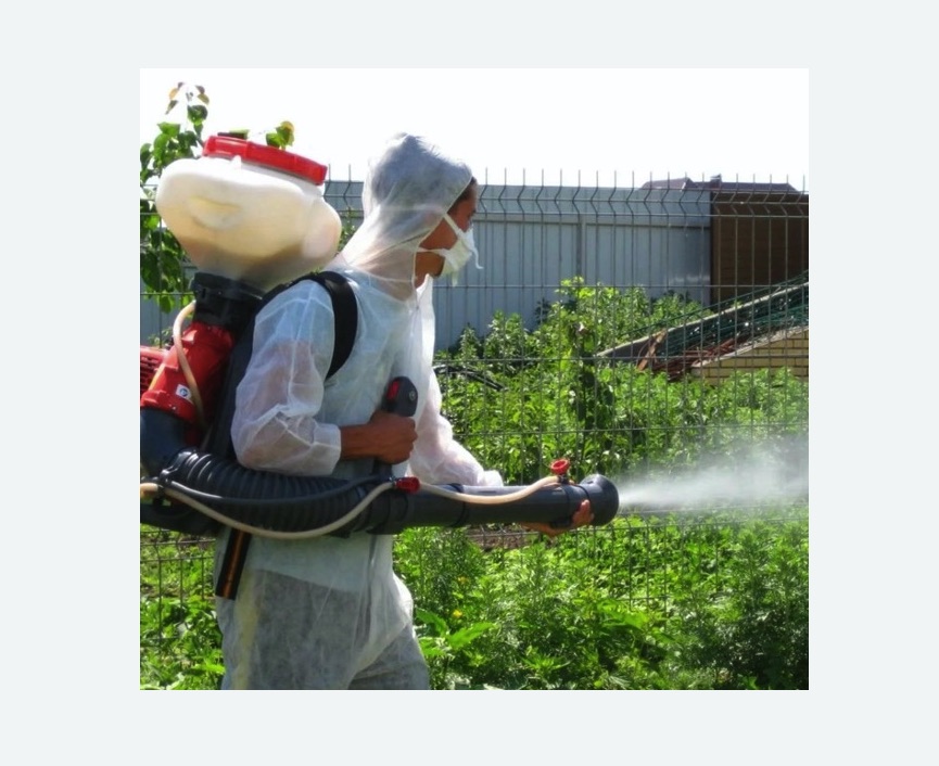 Акарицидная обработка территории в Малино